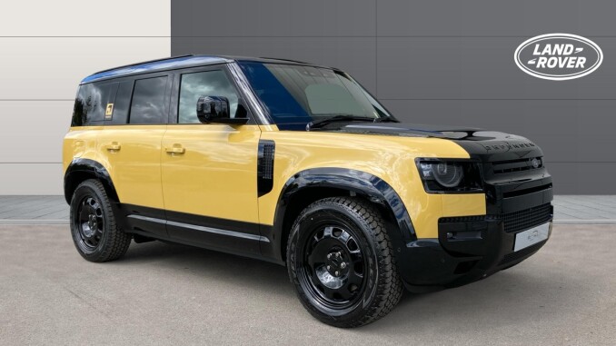 Land Rover Defender 3.0 D350 Trophy Edition Deep Sandglow 110 5dr Auto Diesel Estate - Image 1